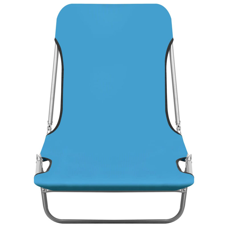 Athene 22" Long Double Chaise, Blue