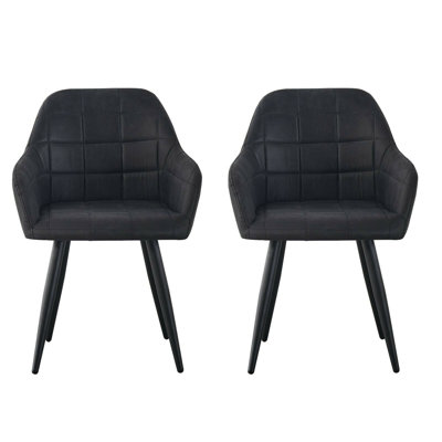 Aliauna 47cm H Upholstered Metal Armchair