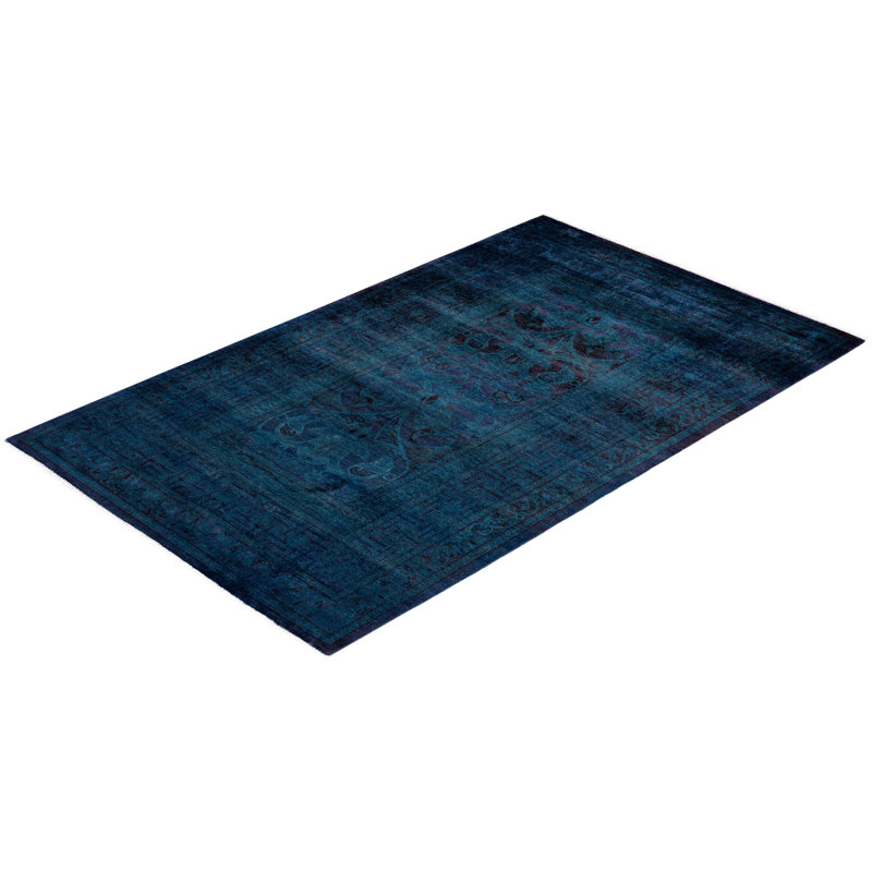 Fine Vibrance One-of-a-Kind 3' 1" X 5' 1" Hand Knotted Area Rug