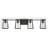 4-Light Open Cage Bath Vanity Fixture