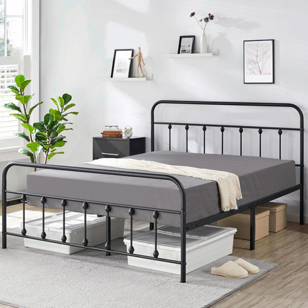 Kaiyi BED-2017 Metal Storage Bed - Wayfair Canada