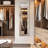 Petrina Glass Rectangle Floor Mirror
