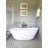 Metro Marquis 65" x 32" Freestanding Soaking Solid Surface Bathtub-50879106-88719074