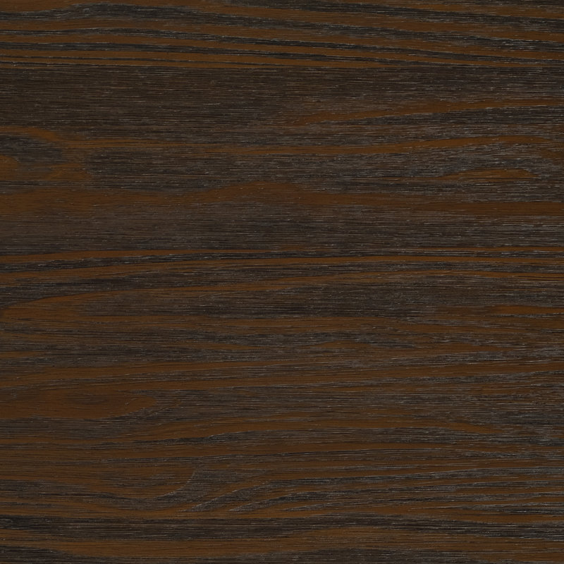 Distressed Charcoal Brown Solid Wood End Table with Storage