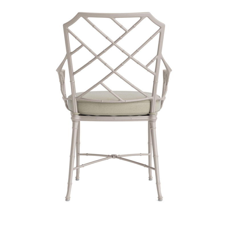 Calcutta Outdoor Dining Chair, Fusion Natural, Dove Smooth