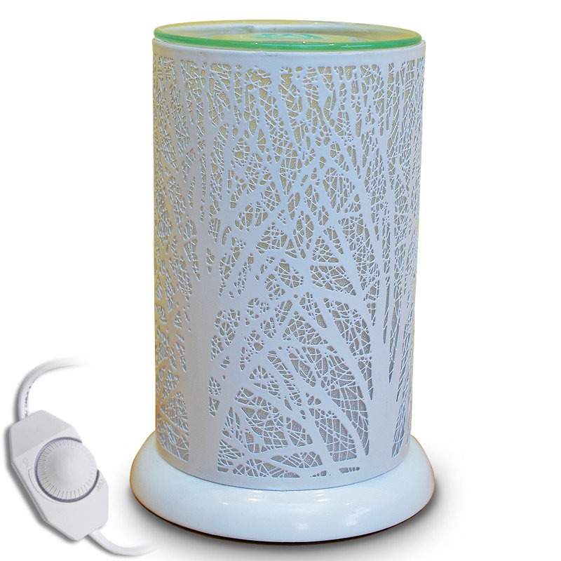 Metal Tabletop Wax Warmer, White