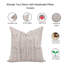 Housse de coussin imprimé à la main en coton à motif de bohème avec housse de coussin en coton rustique et housse de coussin Boho-1394872600-1394872599