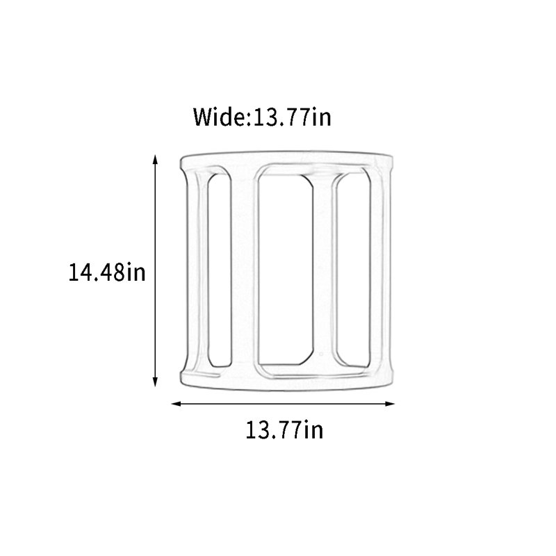 Hard Maple Wood Stand with Stable Structure