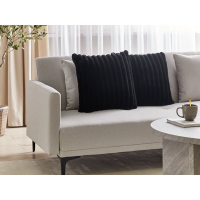 RAKYA Striped Square Cushion