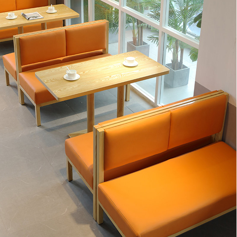 Banc rembourré en similicuir Modern Modern