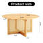 Table basse en bois Naturally Elegant