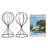 Metal 2 - Hook Freestanding Hat Rack-1648291610