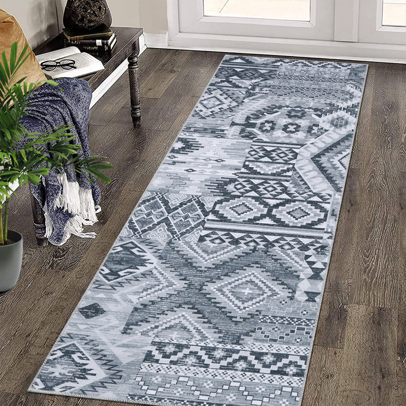 Tapis Ryma avec envers antidérapant, Tapis de couloir 2 pi x 6 pi