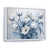 White Floater Framed