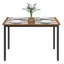 Adrey Metal Base Dining Table-380062548