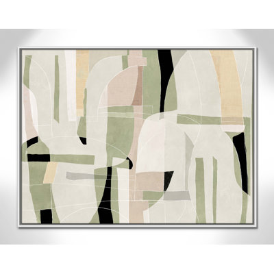 Sunny Barcelona - Floater Frame Canvas