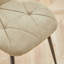 Miko 50cm H Velvet Upholstered Metal Side Chair-254413155