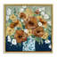 Cadre flottant «Bold Poppies Orange Flowers» par Carol Robinson-1270117506-1270117507