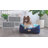 Canvas Bolster Pet Bed