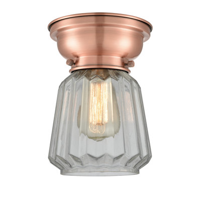 Vinson Glass Flush Mount