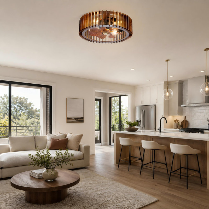 Ventilateur de plafond 20 po avec lumières