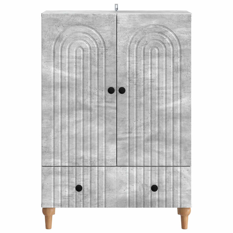 66cm Sideboard, Concrete Grey