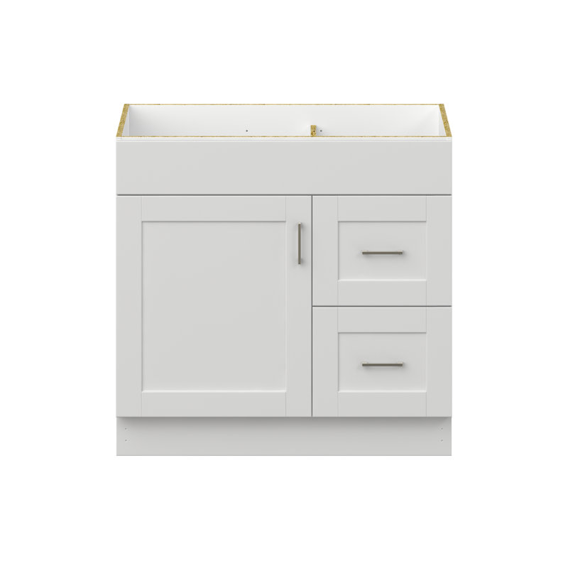 Base de meuble-lavabo MagickWoods Hudson, Blanc perle