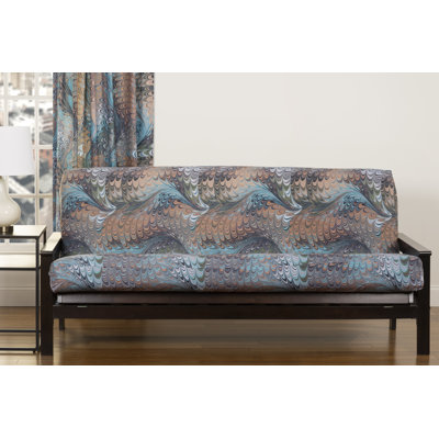 Polyester Box Cushion Futon Slipcover