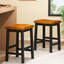 Tabouret de selle 24 po en noyer