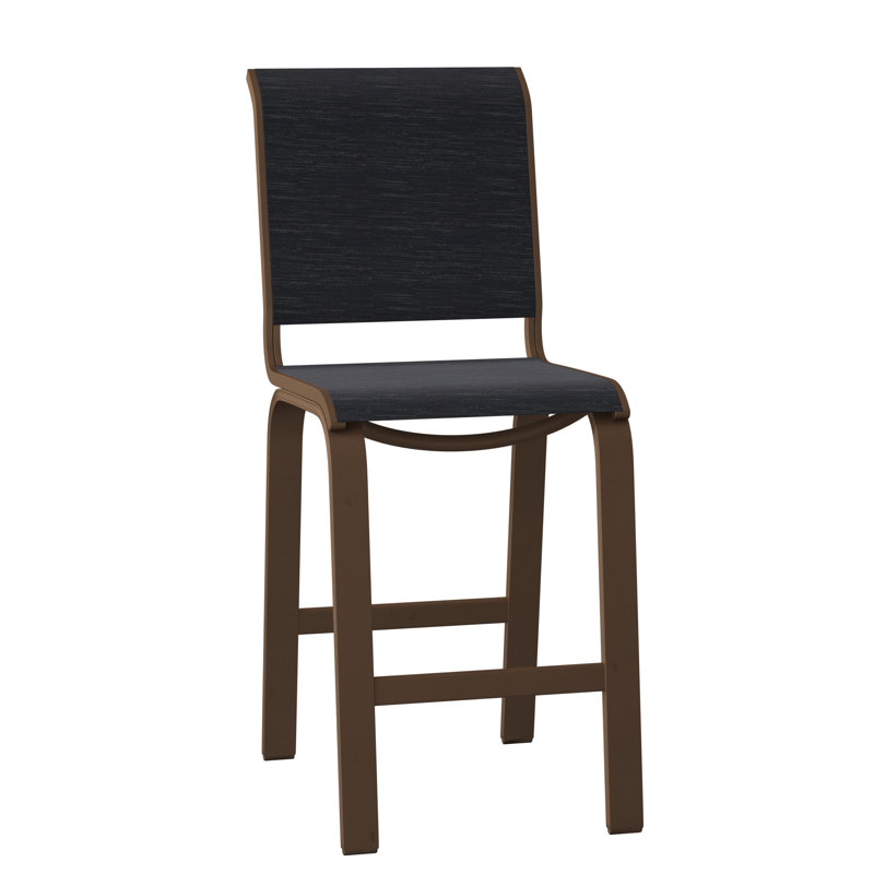 Tabouret de bar 26 po Holna, Kona texturé, Indigo Collect