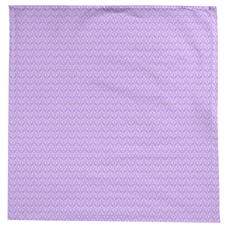 Nappe art déco Leffel, Violet