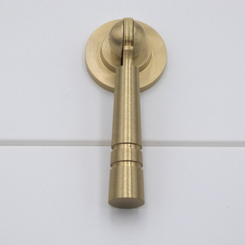 Heritage Tapered Brass Knob