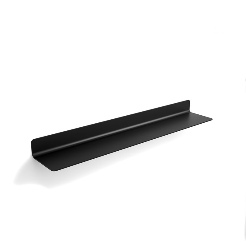 Tablette flottante Kowalewski, Noir, H 2 po x l 25 po x P 4,4 po
