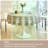 Textured Linen 54 Inch Round Tablecloth Up To 36'' Tables, Waterproof Spill-Proof Fall Table Cloth Wrinkle Free Circle Dining Tablecover