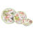 Hummingbirds Melamine 12 pc Dinnerware Set