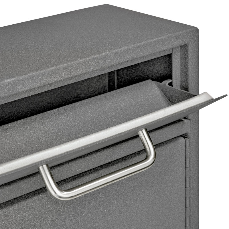 Key Boss Security Cabinet Drop Box with Lock, Granite