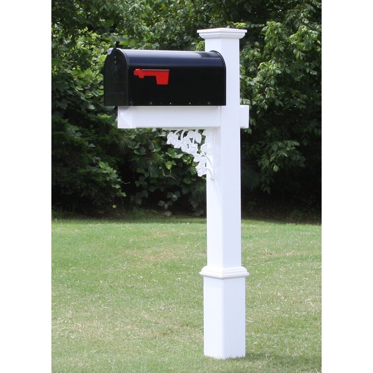 Decorative Mailbox and Post System