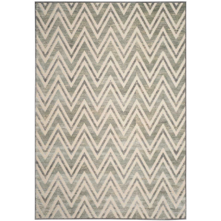 Haileymarie Performance Chevron Rug