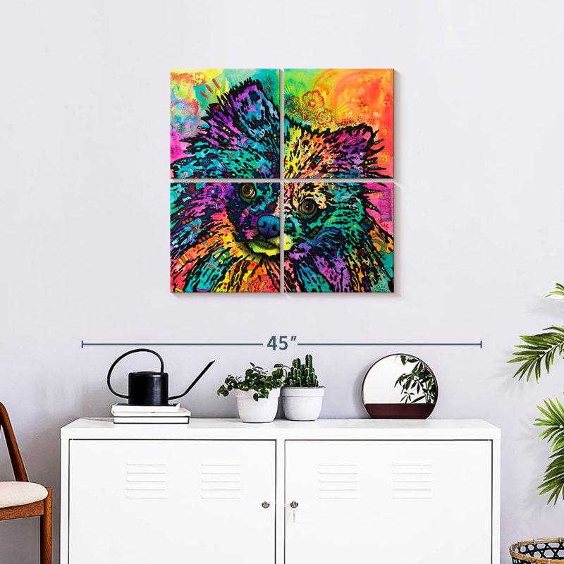 Brampt Dasher, 26" H x 26" W