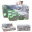 2 Seater Velvet Sofa & Chaise