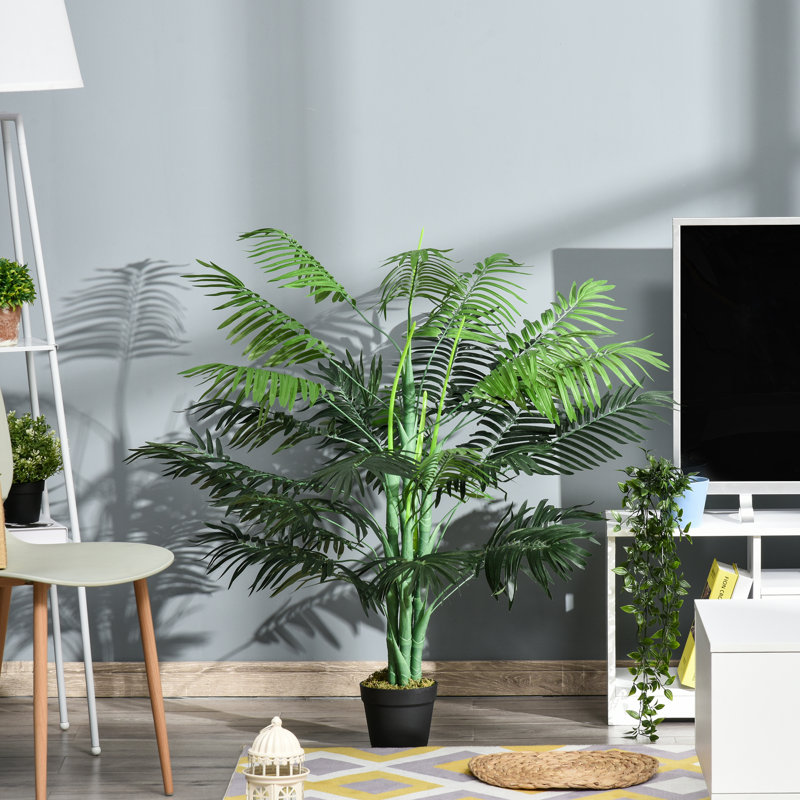 Charleston 125cm Faux Palm Plant in Pot