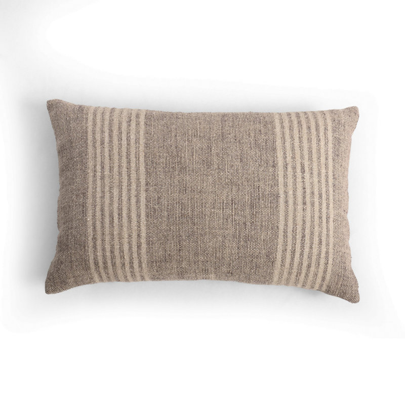 Corby Pillow-Manchester Flint, Rectangle 14"H x 20"W
