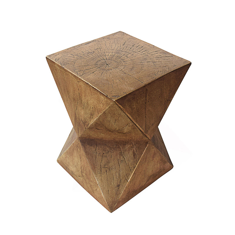 Abstract Hourglass Side Table