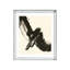 Black Expression I Abstract - Single Picture Frame Print-1450119130-1450119127