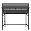 Lit mezzanine simple TG avec tablettes de rangement, panneau perforé, ports USB et lumières DEL