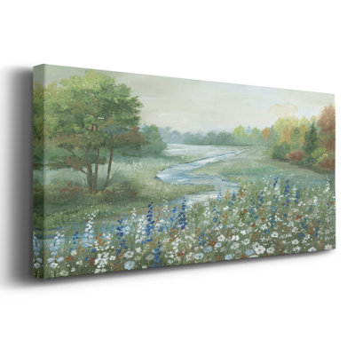 Meandering Stream- Gallery Wrapped Canvas -Ready to Hang