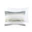 Courtepointe jaune très grand / très grand avec 6 pièces. Conception d'aquarelle sereine pour une chambre à coucher relaxante. Microfibre confortable et pièce de coussin imprimée très grand. Thème et décoration élégante-121405814-121405815