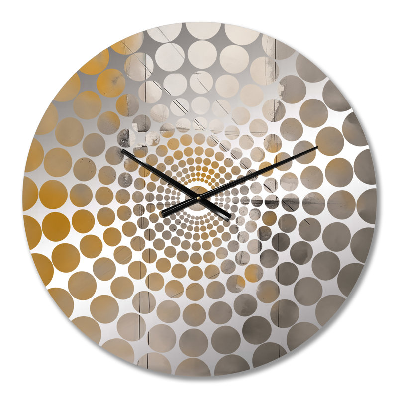 Horloge murale Auzhane - Minimalisme abstrait, Petit