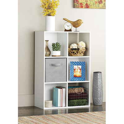 6-SECTION CUBE ORGANIZER-WHITE