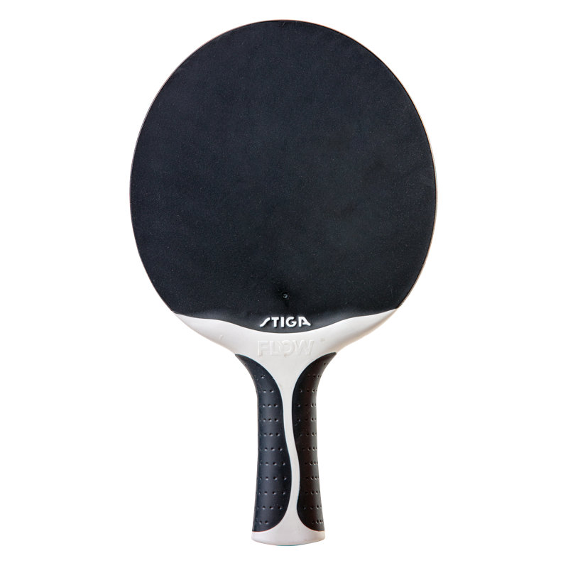 STIGA Flow Outdoor Ping Pong Paddle, Black